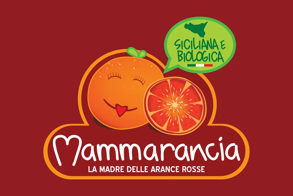 Marchio Mammarancia — arance rosse biologiche di Sicilia